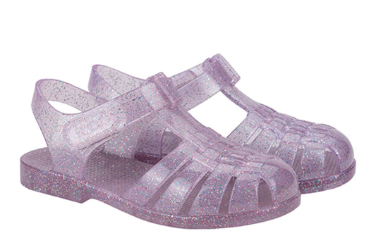 Igor watersandaal multi glitter paars