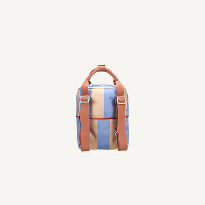 Sticky lemon backpack small stripes cloud blue