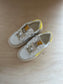 sneaker lex - wit lichtgeel