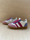 harry sneaker - licht en donker roos, lila