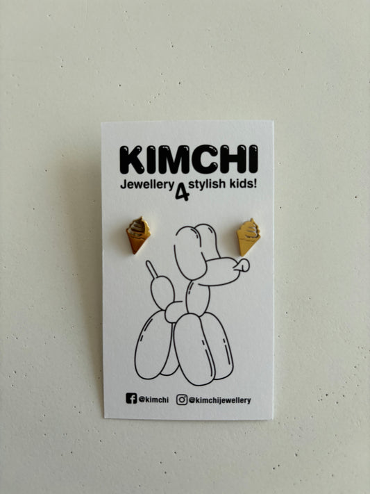 Kimchi oorbellen ijsjes