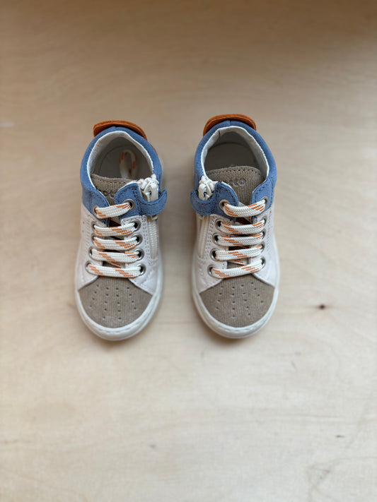 Falcotto sneaker suede sand milk