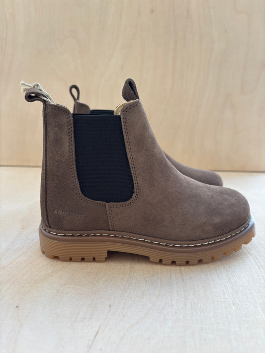 Chelsea boot - chunky - taupe brown