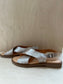 sandaal cross - silver