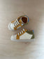 sneaker ron - blauw groen geel