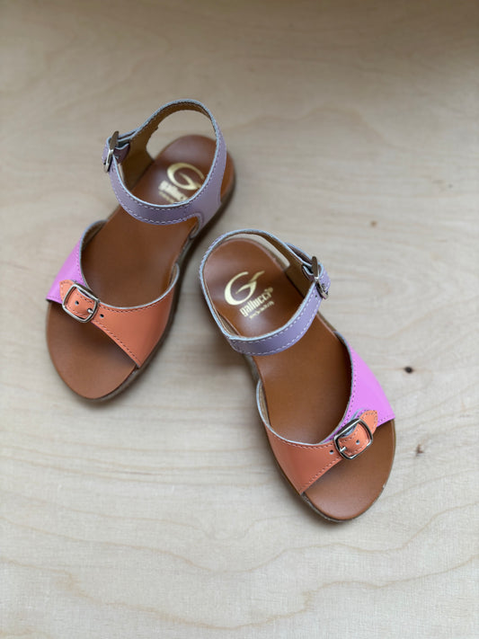 Gallucci sandaal fuxia peach lila