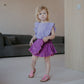 sandaal plagette strap - lakleder bubble gum