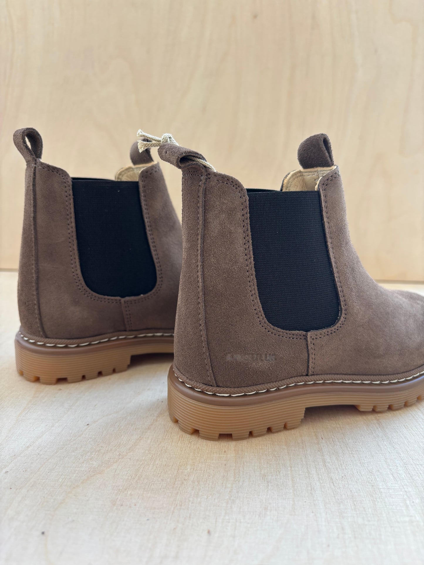 Chelsea boot - chunky - taupe brown