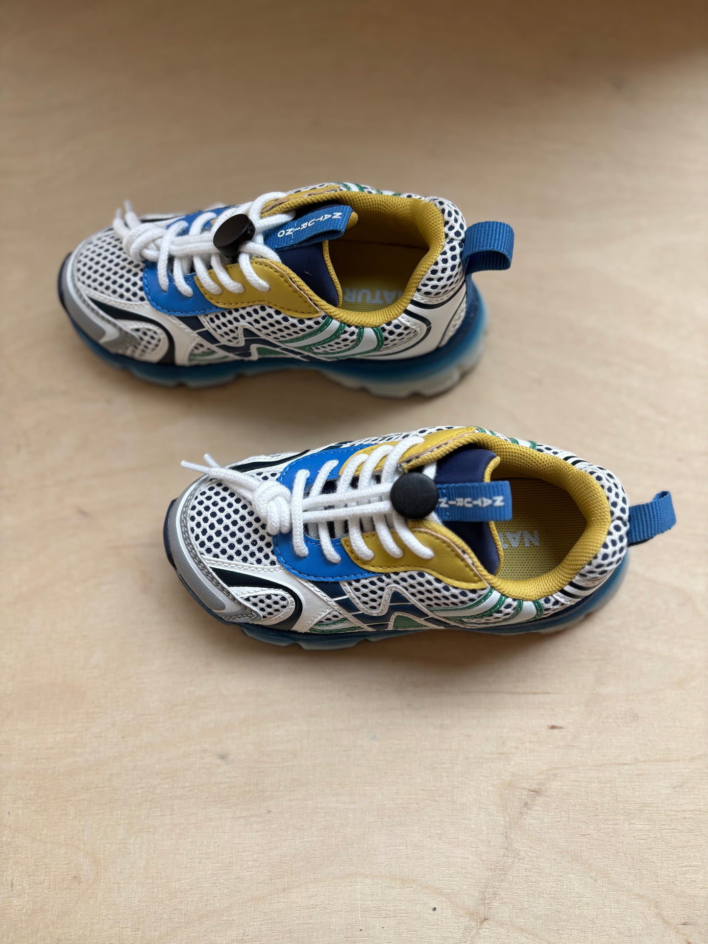 Naturino sneaker blauw wit azure