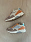 runner - sand peach blue