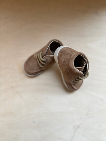 Falcotto sneakertje bruin suede