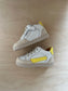 sneaker lex - wit lichtgeel