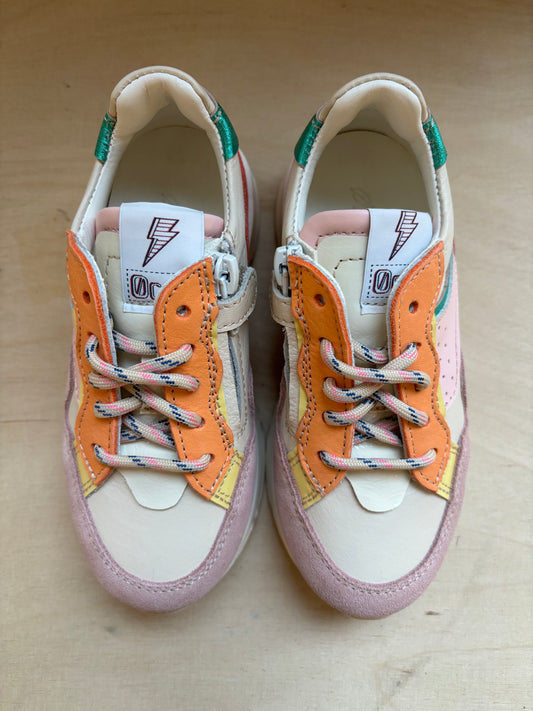 Ocra runner rosa suede