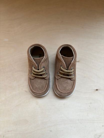 Falcotto sneakertje bruin suede