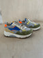 runner - mazaru grijs/blauw fluo oranje