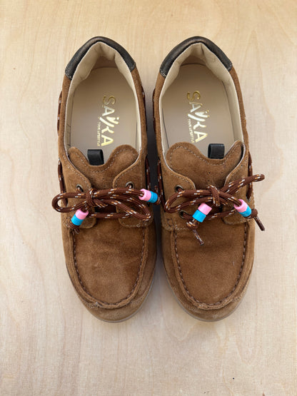 Bootschoen cognac