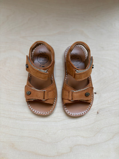 Pom d'api sandaal waf easy nubuck camel