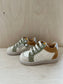 sneaker ron - groen geel creme