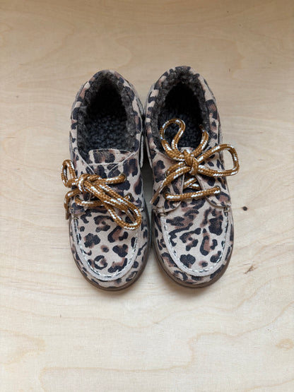 Bootschoen leopard