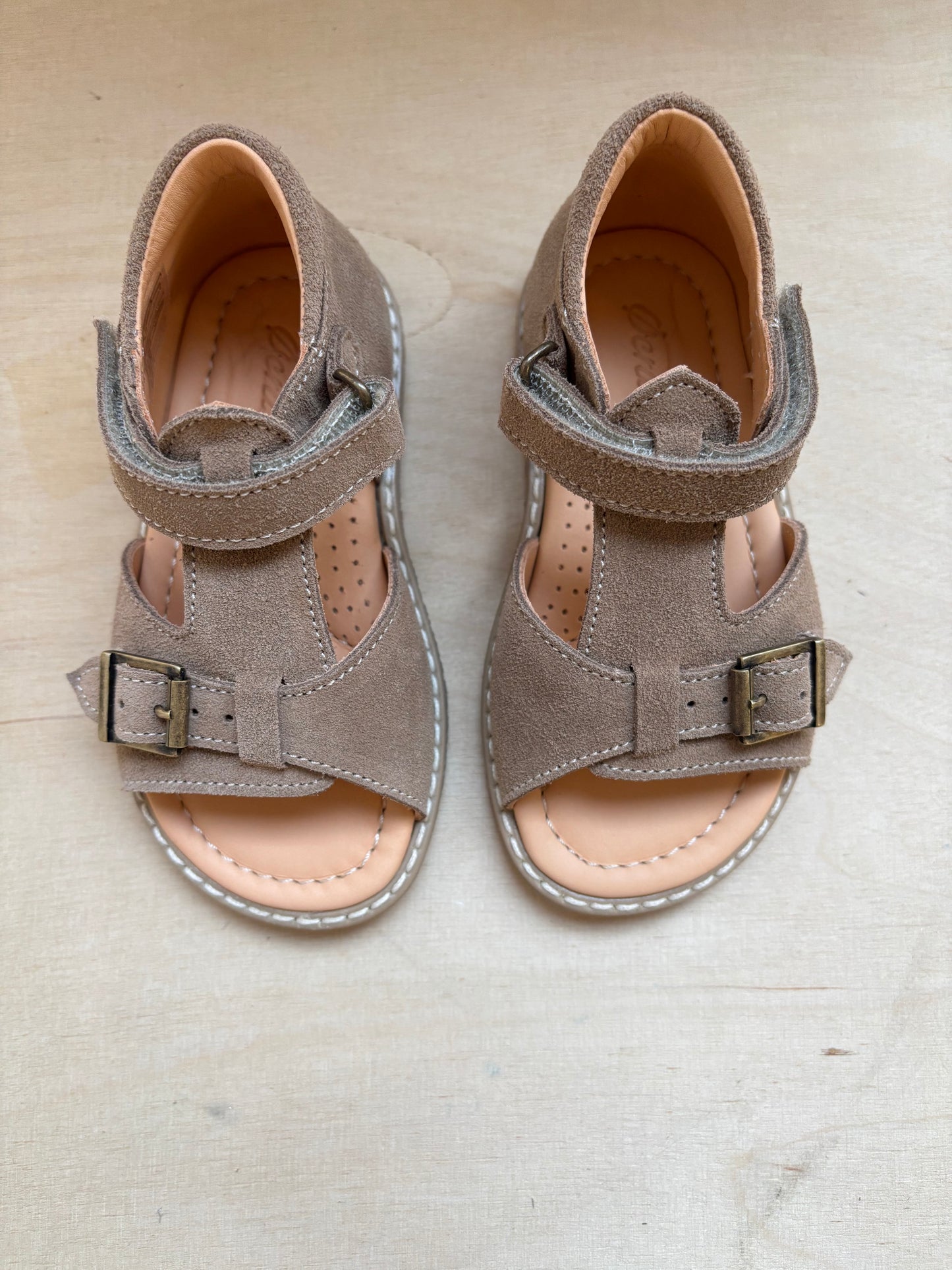 Ocra sandaal lou tabacco