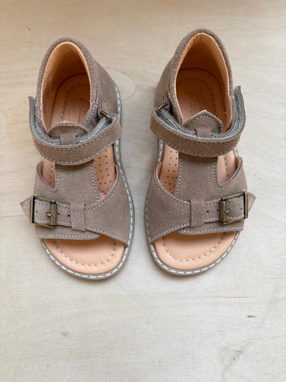 Ocra sandaal lou tabacco