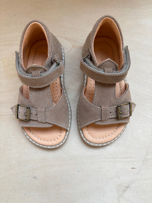 Ocra sandaal lou tabacco