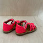 stapsandaal - poppy strap vernis - pink neon