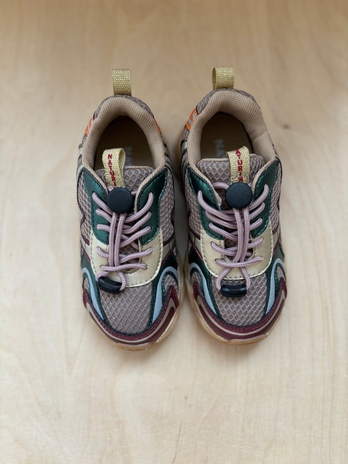 Naturino wave runner bordeaux - green