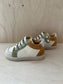 sneaker ron - groen geel creme