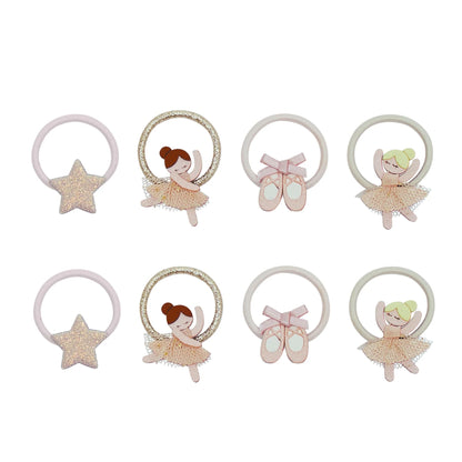 Ballerina mini hair ties