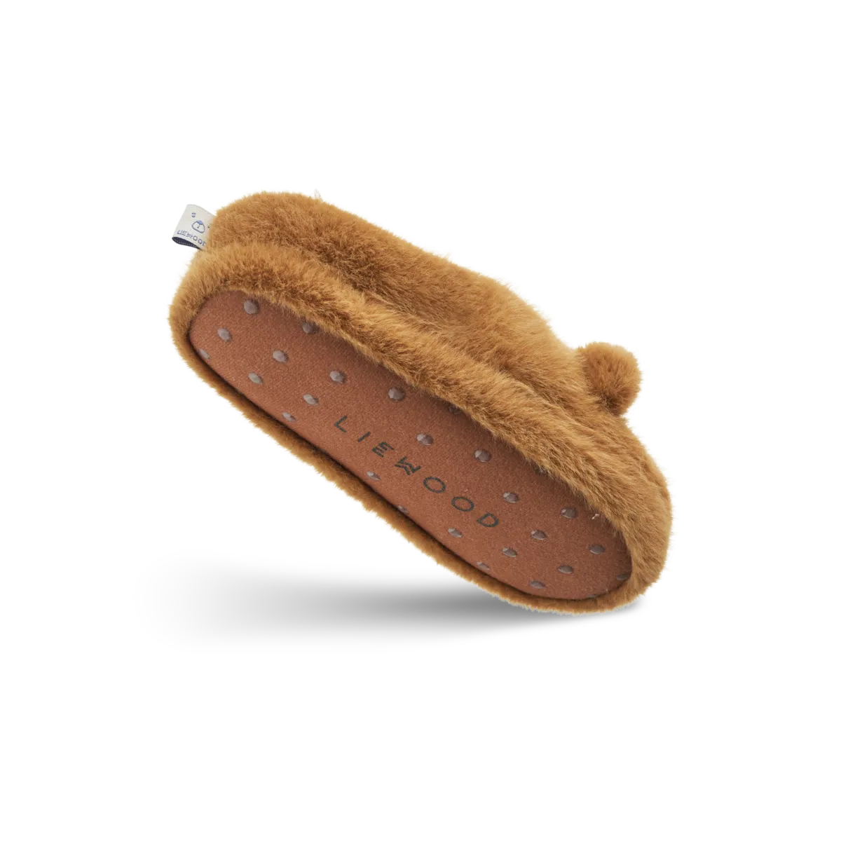 Liewood bear slipper brown