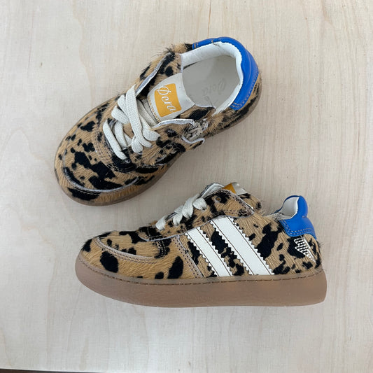 harry sneaker - cow, blue