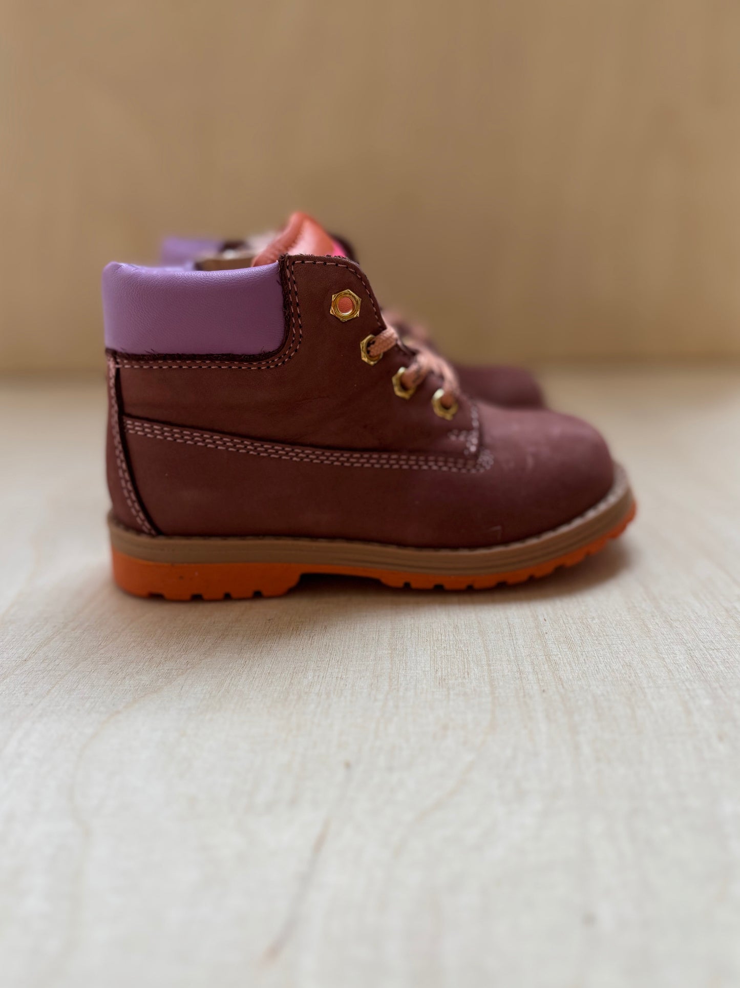 Rondinella veterboot oud roze
