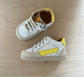 sneaker lex - wit lichtgeel
