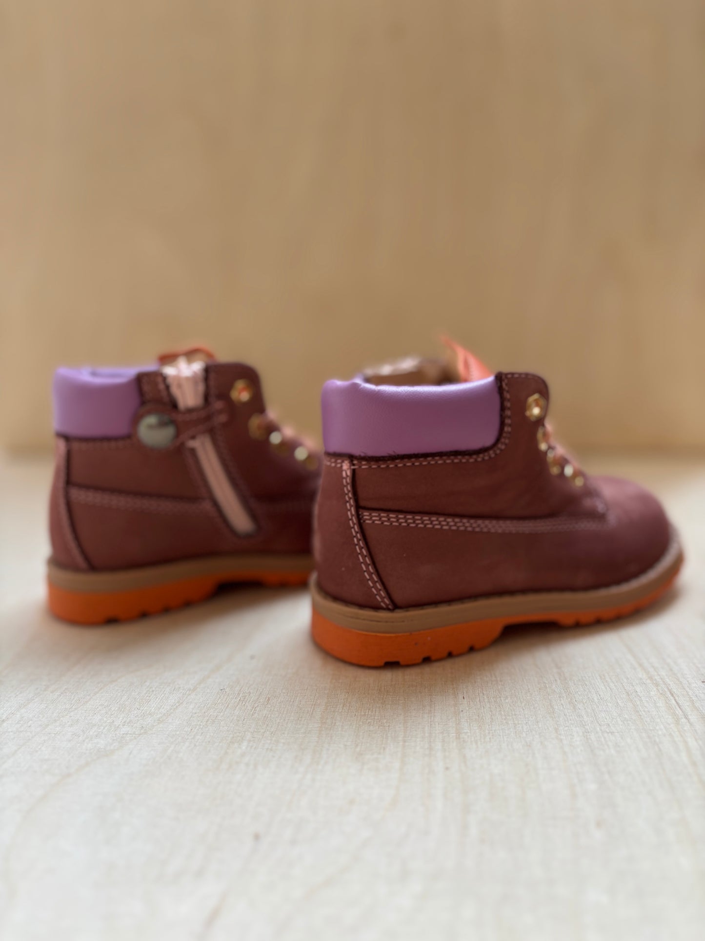 Rondinella veterboot oud roze