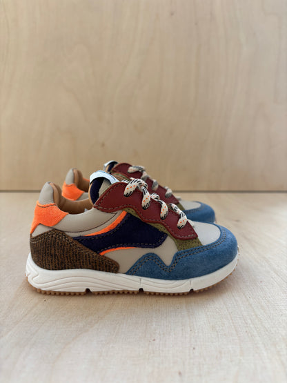 Ocra eerste runner blauw bordeaux