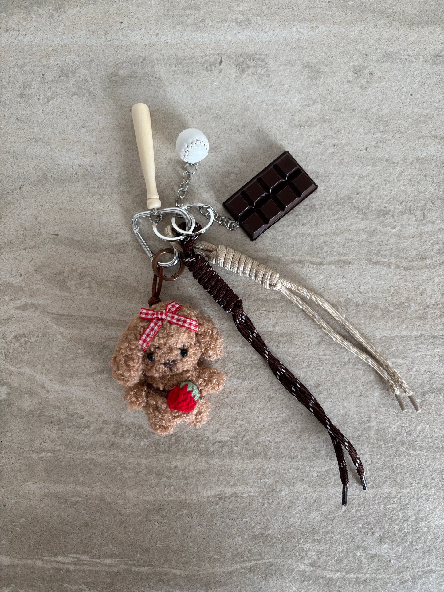Sleutelhanger fluffy puppy