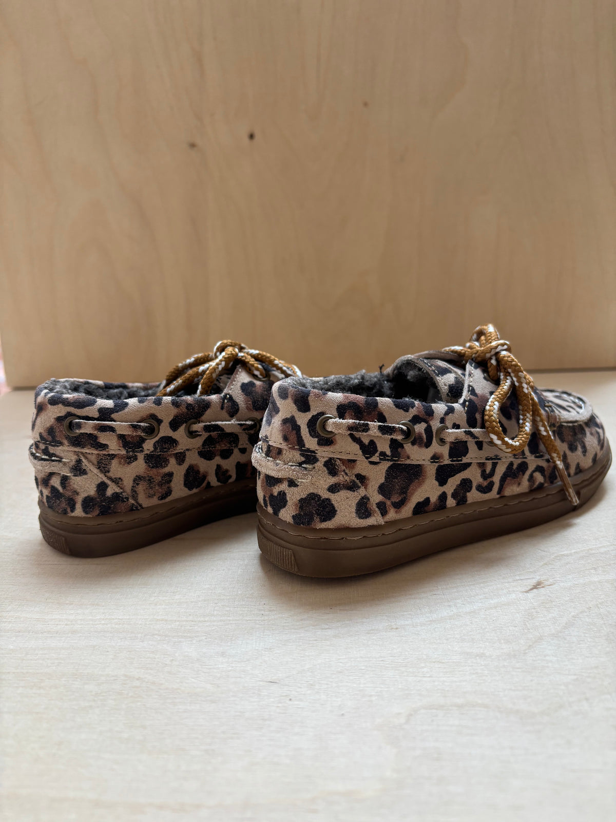 Bootschoen leopard
