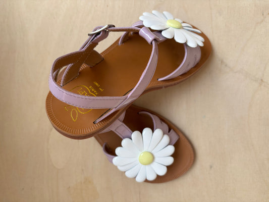 Pom d'api sandaal flower lila