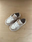 sneaker zachtroze, glittersteentjes, goud
