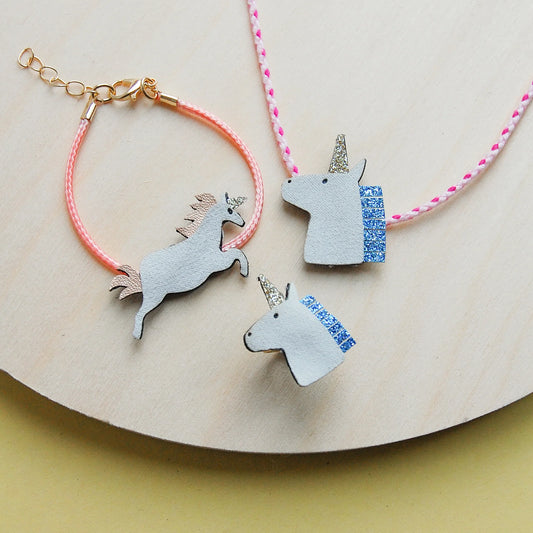 unicorn jewellery set