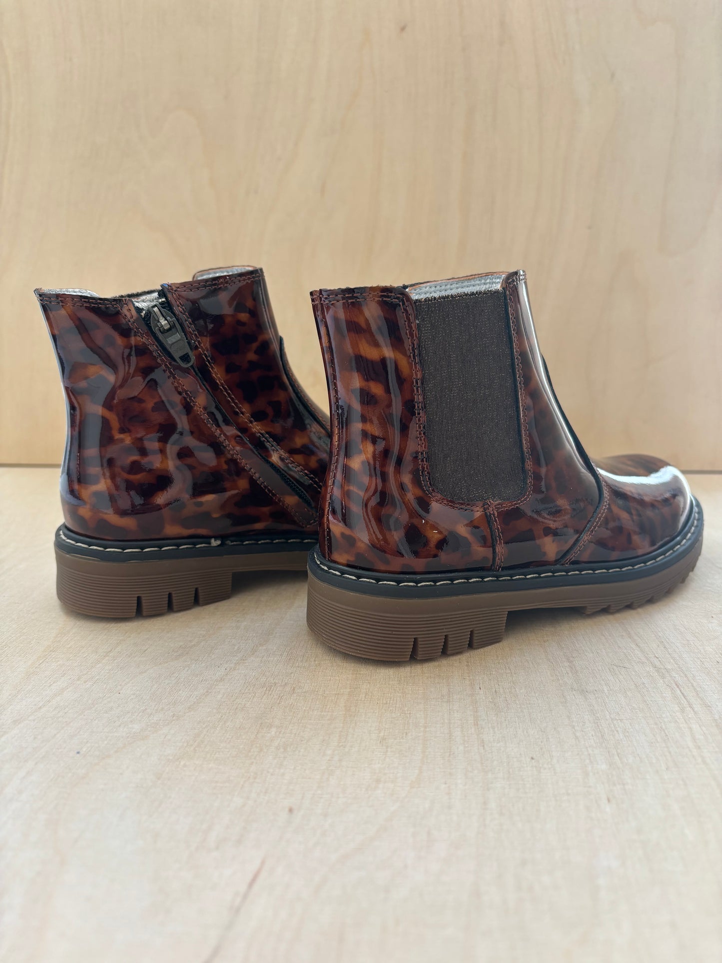 Pom d'api boots leopard lak