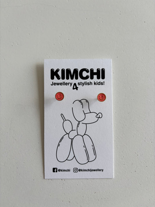 Kimchi oorbellen smiley