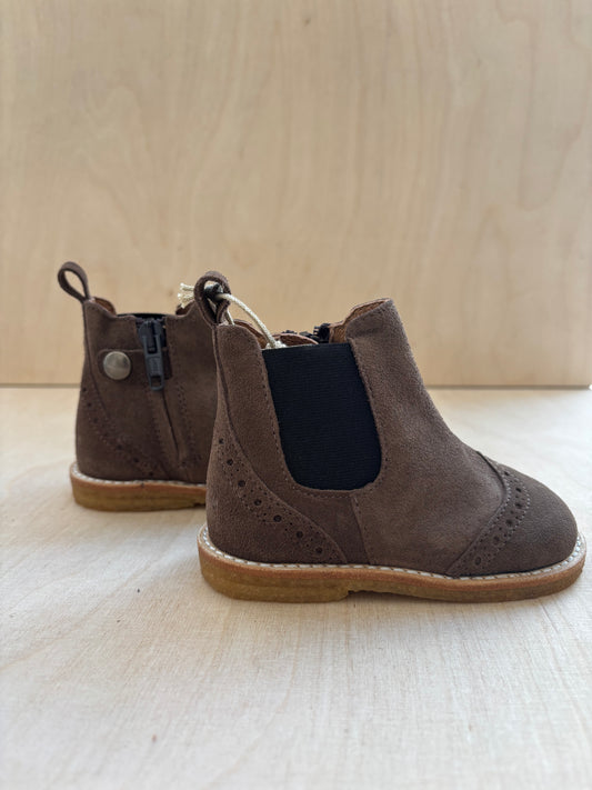 Angulus - beginner's chelsea boot - taupe - brown