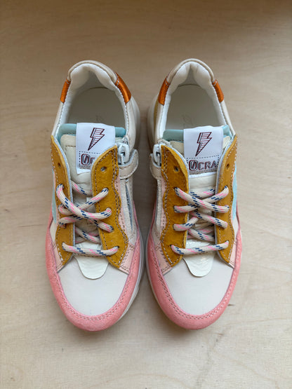 Ocra runner roos blauw