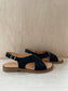 sandaal cross - nero