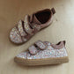 velcro glitters schoenen - rosebud
