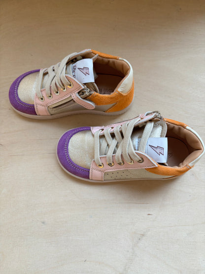 Ocra eerste stappper sneaker ruby paars