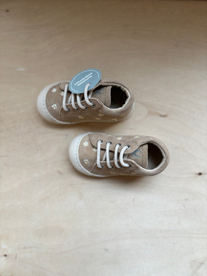Naturino eerste stapper cocoon suede daisies