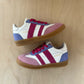 harry sneaker - licht en donker roos, lila